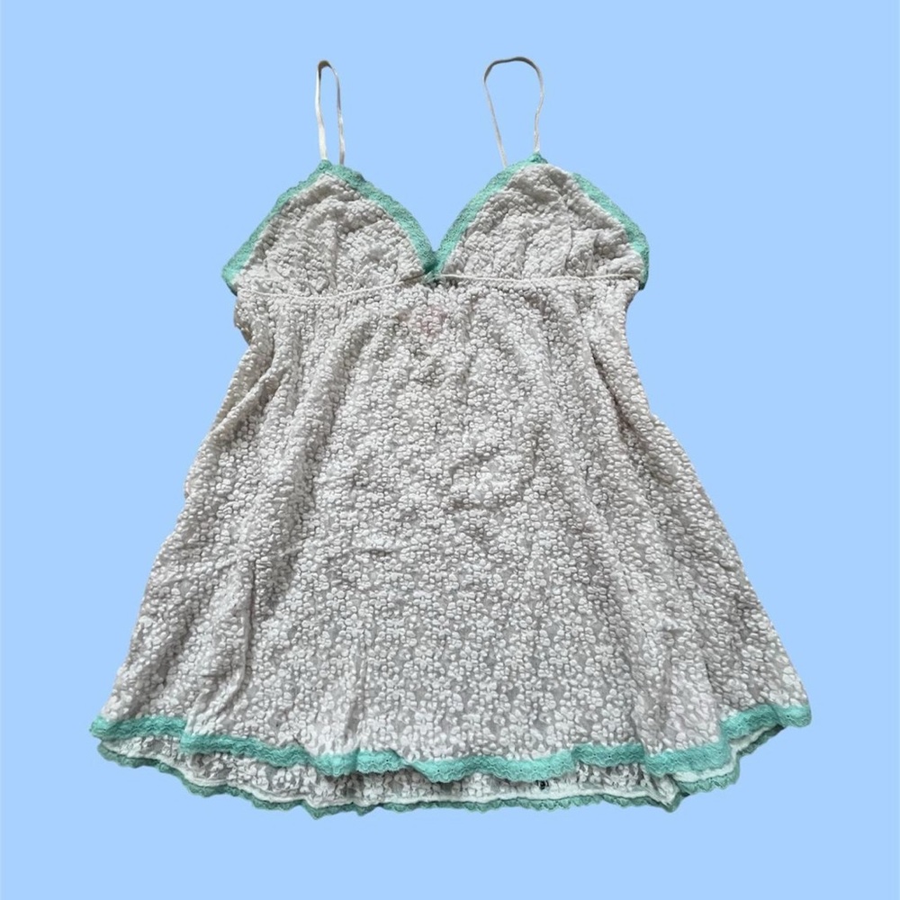 Victoria’s Secret y2k White Lace Babydoll Cami